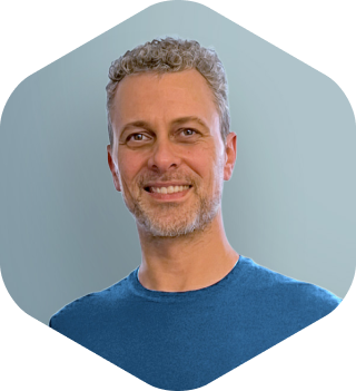 Portrait de Franck Guionnière, graphiste freelance