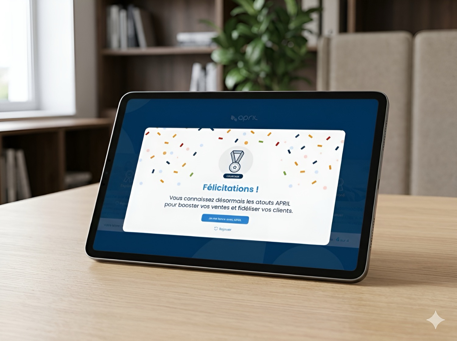 Module e-learning interactif pour courtiers en assurance — Visuel du projet